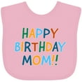 thumbnail image 3 of Inktastic Happy Birthday Mom Boys or Girls Baby Bib, 3 of 4