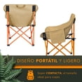 thumbnail image 3 of Silla Camping Plegable Ecomlab Portatil Para Exterior, 3 of 10