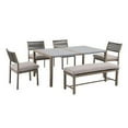 thumbnail image 1 of Better Homes & Gardens Tarren 6-Piece Outdoor Patio Dining Set - Tan, 1 of 9