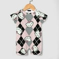 thumbnail image 4 of Hello Kitty Baby Boy Girl Romper Short Sleeve Cotton Bodysuit Outfits Jumpsuit Summer One Piece Clothes, 4 of 8