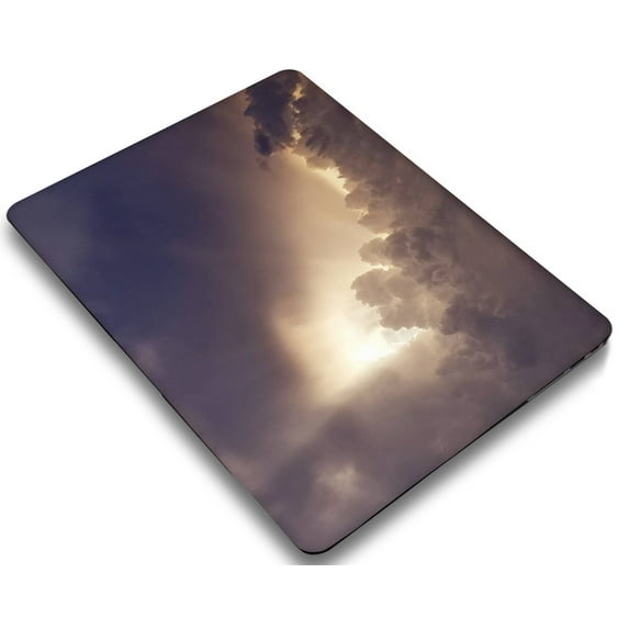 KSK KAISHEK Plastic Hard Case Cover for 2022/2021/2020/2019/2018 Released MacBook Air 13" Retina Display and Touch ID Model: A1932&A2179&A2337 m1 Sky Series 0343