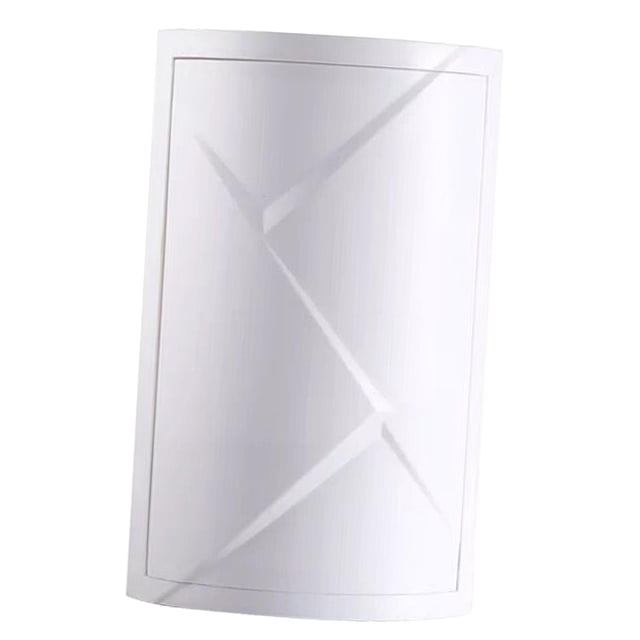 Estante De Almacenamiento De Cosméticos De Gabinete Triangular Giratorio Para Baño De Mesa 2 Niveles Blanco SM SunniMix Estante triangular giratorio