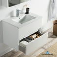 thumbnail image 4 of Valencia 30" w/ Medicine Cabinet (Glossy White), 4 of 6