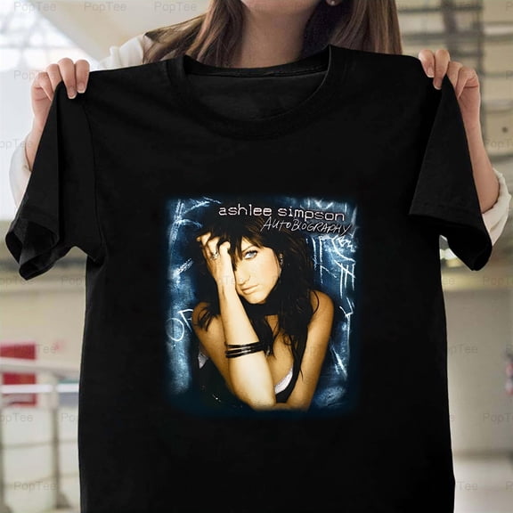 Ashlee Simpson Autobiography Pieces of Me Pop Rock Singer T-Shirt - Copy Unisex, up to 5XL
