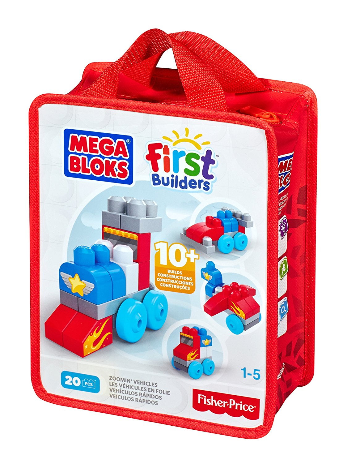 Buy Mega Bloks Build 'n Create Tube (250 Pieces), Early learning toys