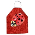 thumbnail image 1 of 27 H x 31 W in. Lady Bug sur Tablier Rouge Profond, 1 of 1
