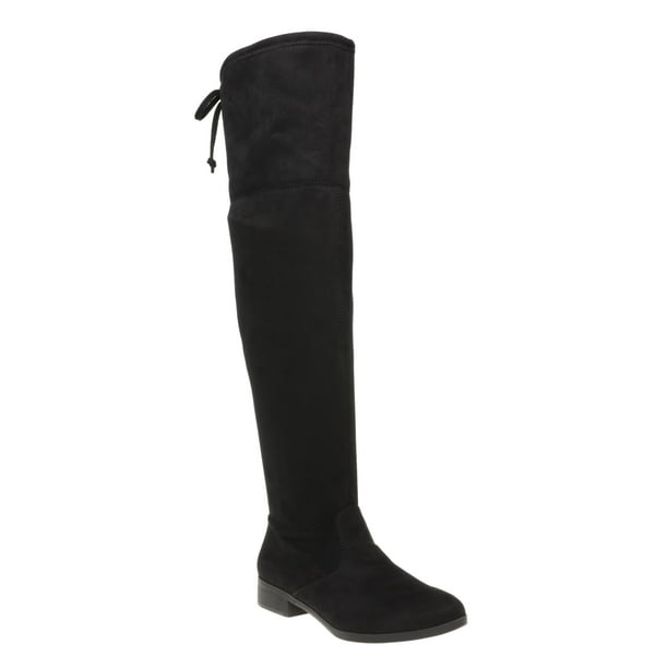 time and tru knee high heeled boot
