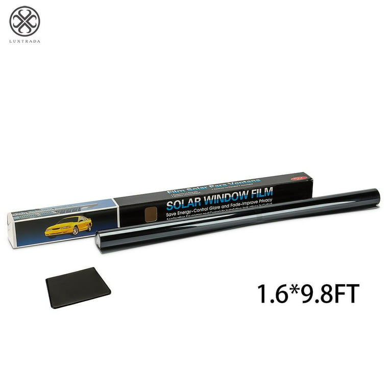 VLT 35% Uncut Roll 30 x 50FT Window Tint Film Charcoal Black Car Glass  Office
