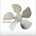 thumbnail image 1 of FOR 2pcs/lot FOR Refrigerator cooling motor fan Plastic air blade 20CM = 200MM, 1 of 1
