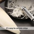 thumbnail image 3 of 2 Pack 3 in 1 Potato Peeler, Multifunctional Kitchen Fruit Vegetable Peeler, Premium Sharp Stainless Steel Blade, Ergonomic Non-slip Black Handle, 3 of 5
