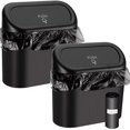 thumbnail image 1 of Car Trash Can Bin With Lid And Trash Bags Small Car Garbage Can Leakproof Mini, 1 of 5