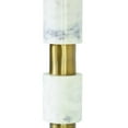 thumbnail image 3 of Renwil Pirot 27" Tall Antique Brushed Brass Iron Table Lamp With Tapered Linen Shade, 3 of 6