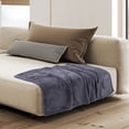 thumbnail image 3 of Unique Bargains Luxury Fleece Bed Blanket Woven Mesh, 3 of 10