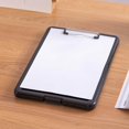 thumbnail image 3 of Hi,Fancy A4 Boîte de Rangement pour Clipboard avec Bloc-Notes, Noir, 3 of 9