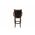 thumbnail image 5 of Boraam Jones Extra Tall Swivel Kitchen Bar Stool - Cappuccino, 5 of 8