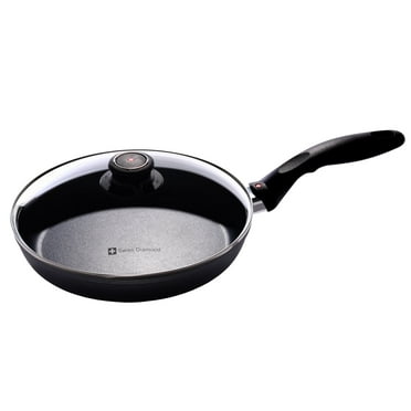 Swiss Diamond 9.5" Nonstick Induction Fry Pan with Lid | HD Classic