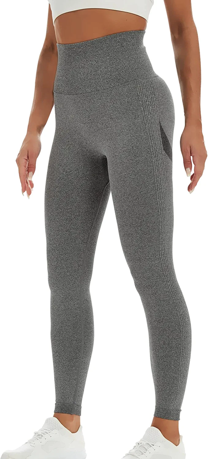 Buy Occffy High Waist Out Pocket Yoga Pants for Women Tummy Control Workout Clothes  Ladies Leggings (Black, XXL) Online at desertcartSeychelles
