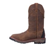 Dan Post Mens Blayde Waterproof Wellington Work Boot Soft Toe Saddle Tan 10 D(M) US