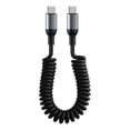 thumbnail image 3 of Cable Telescópico Carga Rápida 100 W USB Con Resorte 6 A (tipo C Tipo C), 3 of 4