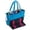 Azure, variant on KIOTA Beauty Bag - Ideal for Bottles - Makeup Brush Storage Pocket and Outer Pockets - Quilted Finish Shoulder Bag Cosmetic Organizer - Canary