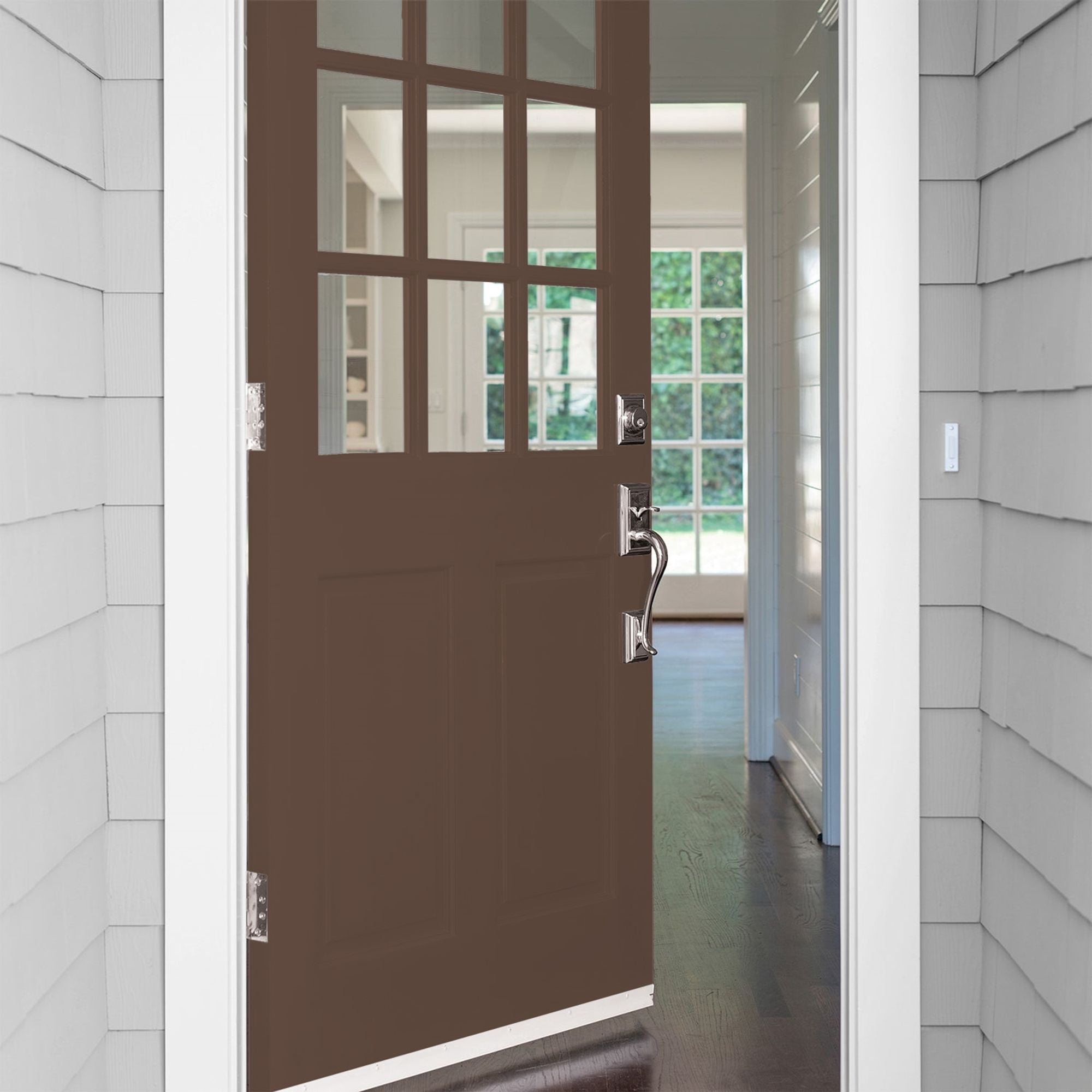 HEP Fudge Truffle Exterior Paint + Primer Satin , 1 Quart