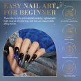 thumbnail image 4 of Kit de uñas en polvo AZUREBEAUTY con purpurina que cambia de color, 20 colores, 4 of 9