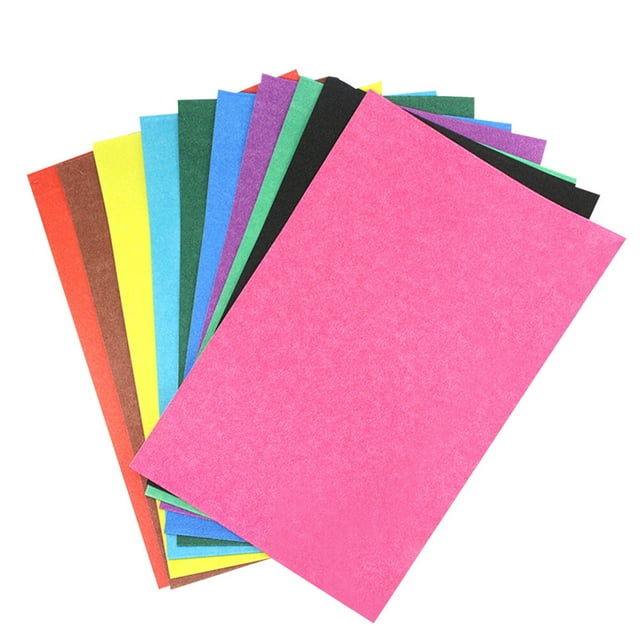 SHISUYAN 10pcs Scratch Paper, 8K Colorful Kids Sandpaper Set for or Craft DIY Projects ( 26x38 )