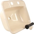 thumbnail image 2 of JR Sink 95361 Single Bowl; Rectangular; 14-1/4 Inch Width x 11-1/2 Inch Depth Cut-Out Dimension; With Faucet Mount; Parchment; Single, 2 of 3