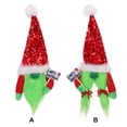 thumbnail image 4 of Bewildely Navidad Santa Claus botella de vino cubierta de polvo champán sombrero Universal estilo lindo decoración de Navidad accesorios decoraciones de Kits de decoración para fiestas Mujeres Bewildely HA068243-02, 4 of 6