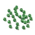thumbnail image 2 of Opaque Acrylic Beads Large Hole Beads Flat Round with Letter A~Z Colorful 7x5mm Hole: 2.5mm about: 3333pcs/500g DIY, 2 of 4