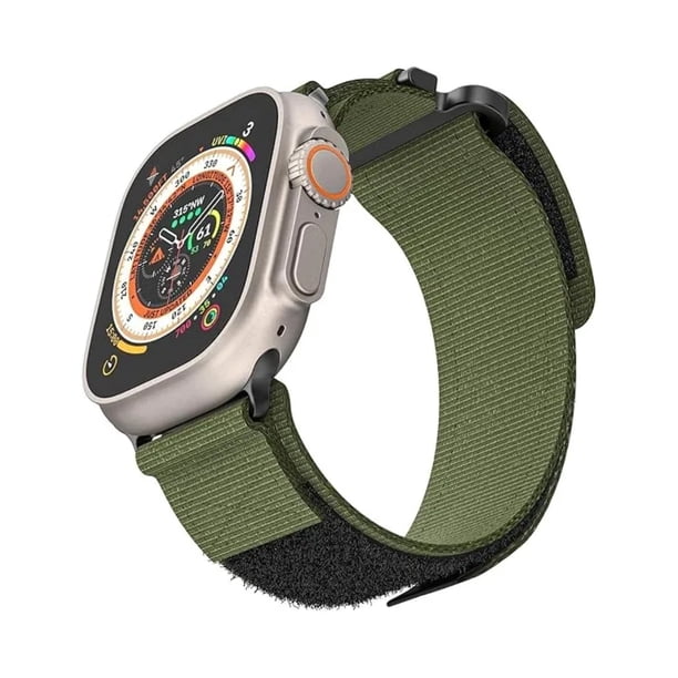 Correa Nylon Uso Rudo compatible con Apple Watch, 42/44/45/mm