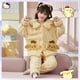 thumbnail image 1 of Anime Sanrios Pajama Set for Kids Home Wear Autumn Winter Kawaii Pompom Purins Cinnamoroll Kuromi Flannel Pajamas Warm Thickened, 1 of 5