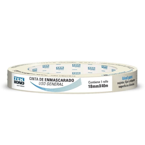 Cinta Tekbond Enmascarado modelo Mask-2057, 18mmx40m