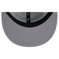 thumbnail image 5 of Men's New Era  White New York Knicks Wordmark Pinstripe 59FIFTY Fitted Hat, 5 of 5