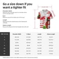 thumbnail image 5 of Sikiie Christmas Gnome With Love Men's Cuban Shirt, Hawaiian Shirts, Business Casual Button Down Shirts, Short Sleeve Shirt-4X-Large, 5 of 5