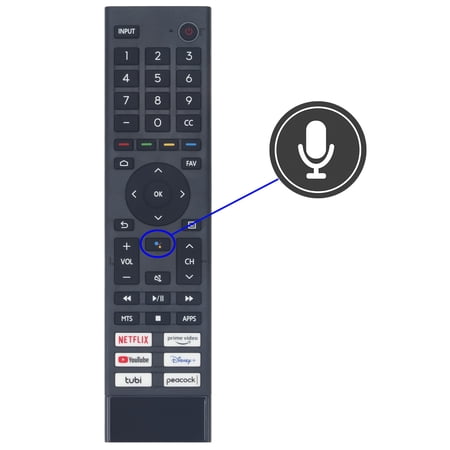 ERF3J80H Sub ERF3F80H Voice Remote Fit for Hisense 4K UHD Android Smart TV 2021 A6G 43A6G 50A6G 50U68G 50U6G 55A6G 55U68G 55U6G 55U8G 60A6G 65U68G 65U6G 70A6G 75A6G 75U68G 75U6G U6G U8G