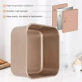 thumbnail image 3 of Thickened Carbon Steel Baking Pan, Stackable Non Stick Baking Art With Even Heat Distribution For Bread Cake Barbecue, 3 of 8