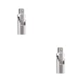 thumbnail image 4 of Riwesomey Adaptador de enchufe de llave de metal, portátil, pulido, brillante, Universal, ajustable, Manual, funda adaptadora de extensión 1/4 pulgada 2piezas, 4 of 6