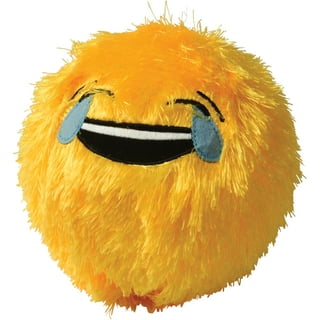 Laughing crying cheap emoji plush