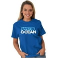 thumbnail image 4 of Save Ocean Earth Day Climate Change Men's Graphic T Shirt Tees Brisco Brands X, 4 of 6