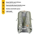 thumbnail image 2 of RTIC 24 Can Chillout Backpack Cooler, 2-in-1 Insulated with Extra Pockets, Olive/Burnt Orange, 2 of 5