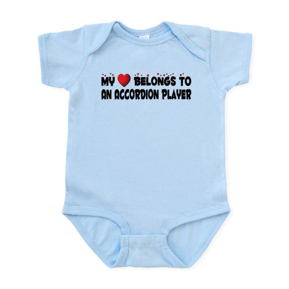 CafePress - Belongs To An Accordion Player Infant Bodysuit - Baby Light Bodysuit, Size Newborn - 24 Months
