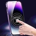 thumbnail image 4 of Nalacover Clear Case for iPhone 16 Pro with Screen Protector, High-Transparency Camera Lens Protector Case Rugged Metal Frame Shockproof Anti-Fingerprint Cover for iPhone 16 Pro, Gold, 4 of 10