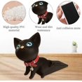 thumbnail image 3 of (Black Cat) Doorstop Animal Interesting Door Wedge Deco Door Stopper Plastic Wedges Non-Slip Rubber Protects Doors, Walls and Hands, 3 of 5