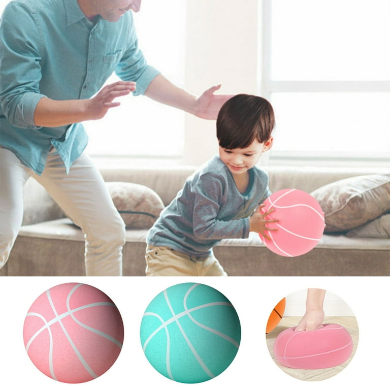 Pallacanestro Silenziosa YIWONFU - In Poliuretano, Per Interni, 18cm, Arancione, Per Bambini - Foto 7