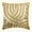 Gold, variant on Cushion Cover For Chair, Decorative Mint Green 16"x16" (40x40 cm) Throw Pillows For Couch, Cotton Velvet Lattice, Trellis & Beaded Cushion Cover, Geometric Pattern - Minty Flavor