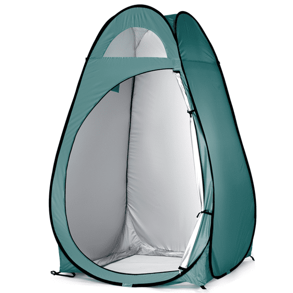 Portable Pop-Up Privacy Tent for Camping Shower, Toilet & Changing Room, Army Green