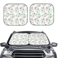 thumbnail image 2 of Haiem Lilies Flowers Car Windshield Sun Shade (2 Pieces) Foldable Windshield Sun Shade Car Accessories for Truck SUV Pickup-Large, 2 of 7