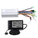 thumbnail image 3 of Uadme Controlador de Bicicleta eléctrica, 36/48V 500/750W Kit de Controlador sin escobillas para Scooter de Bicicleta eléctrica con medidor de Pantalla LCD 866 Tubo 22A9, operación Simple, 3 of 5