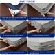 thumbnail image 3 of Cubierta La Cama FIJA CLIP STOP BARD STARETER 4pcs Invisible para El () White, 3 of 9